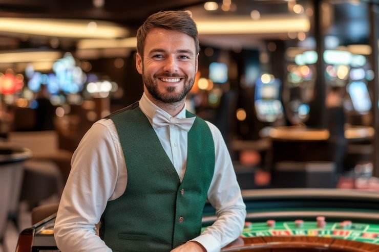 Antarmuka aplikasi Android vegas4d menampilkan menu utama dengan pilihan sportsbook, live dealer, dan slot games